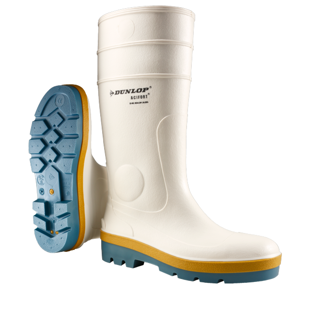 Dunlop Acifort Tricolour safety White/Blue