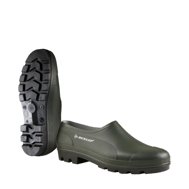 Dunlop Bicolour Wellie shoe Dark Green/black