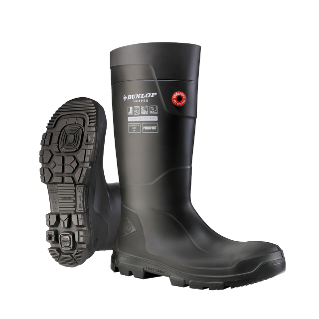 Dunlop Purofort FieldPRO full safety (black/black)