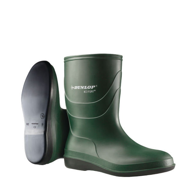 Dunlop Acifort Biosecure calf Green/Black