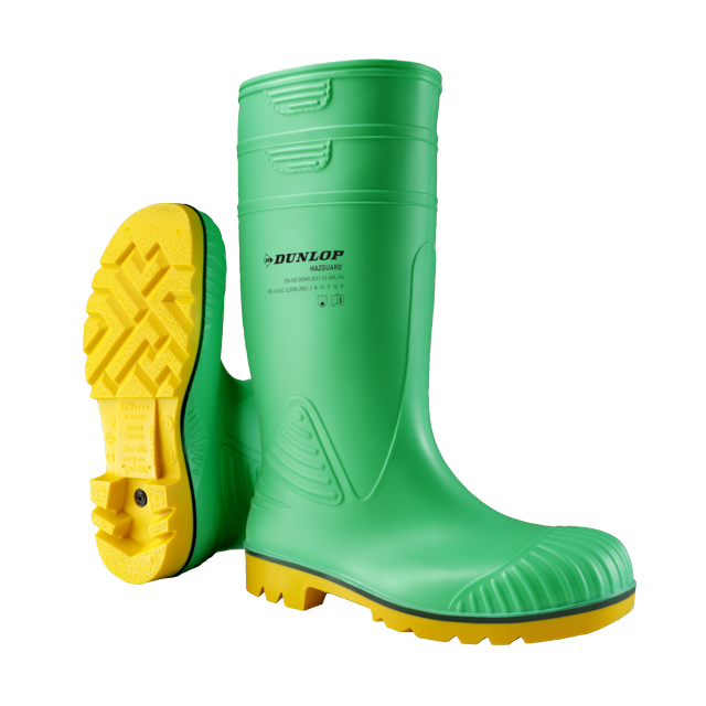Dunlop Acifort HazGuard full safety Green/Black/Yellow