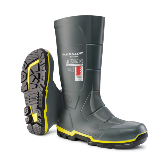 Dunlop Acifort MetGUARD Dark Grey/Yellow/Black