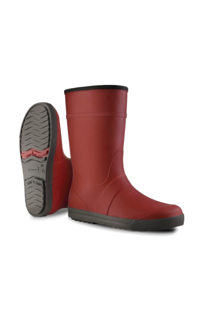 Dunlop Amsterdammer Burgundy fur lined