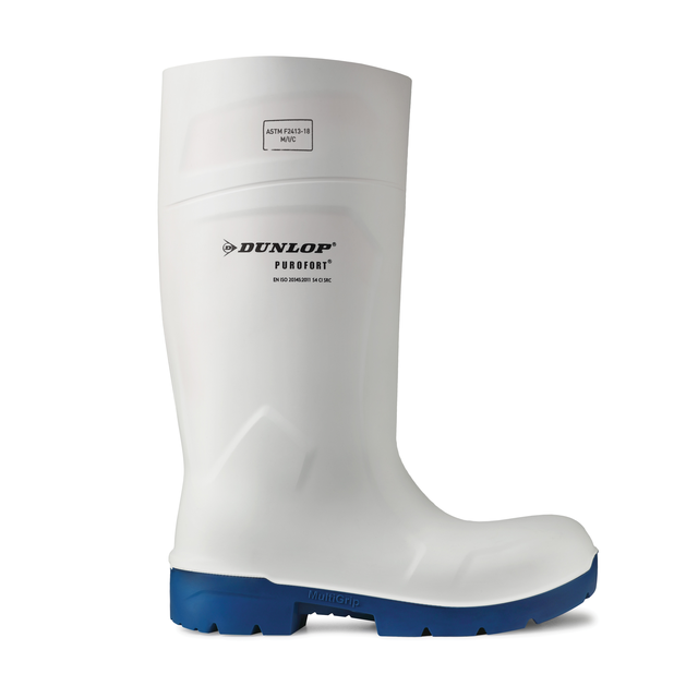 Dunlop FoodPro Purofort MultiGrip safety White/Blue